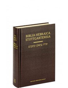 A día de hoy, la Biblia Hebraica Stuttgartensia (BHS) es la única edición crítica completa de la Biblia hebrea, con todas las v
