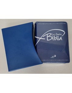 Edición especial de La Santa Biblia escolar, con uñeros y estuche. Por su atractivo diseño y su impresión a dos colores que ayu