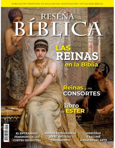 Las reinas en la biblia - Reseña Bíblica 115 - tiendaclero.es