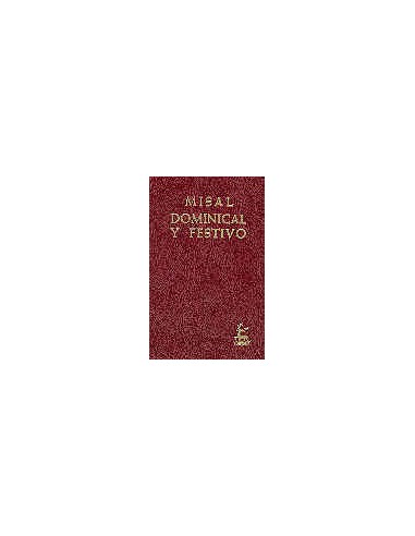 Este Misal contiene los textos oficiales aprobados por la Conferencia Episcopal Española y confirmados por la Congregación para