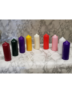 Vela de altar 8x15 cm de colores