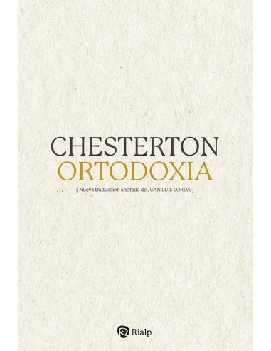 Ortodoxia - portada