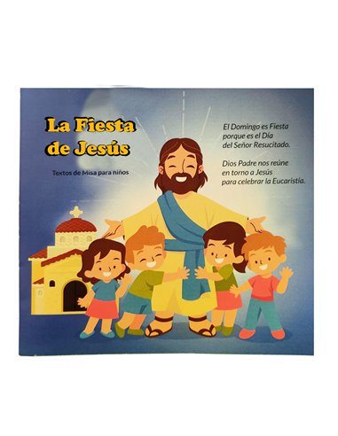 JESUS NOS INVITA A SU FIESTA, TRIPTICO ORACIÓN Portada - tiendaclero.es