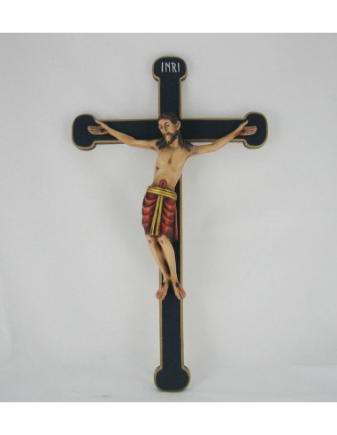 Cristo talla de madera.

Medidas:

Cristo 30 cm
Cruz 60cm