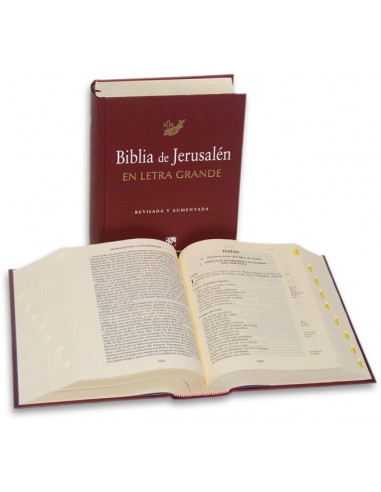 Biblia de jerusalén en letra grande