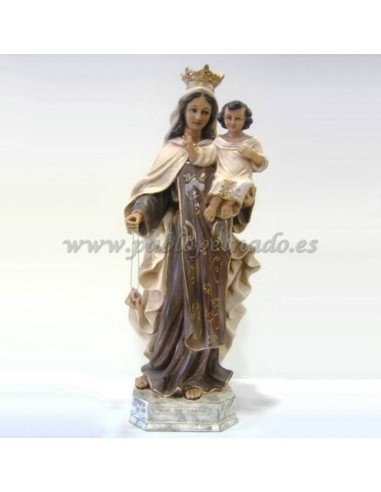 Virgen del carmen marmolina policromada

Dimensiones:

45 cm