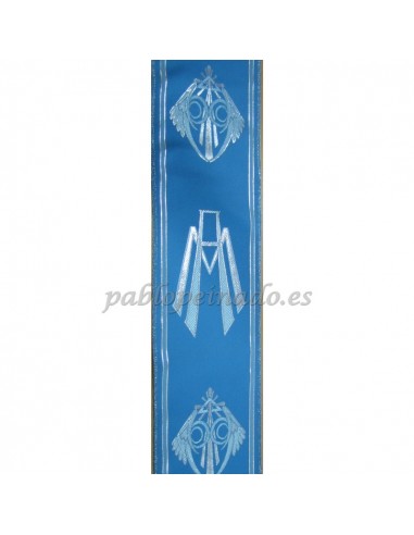 Galon mariano azul
Medida: 18 cm 