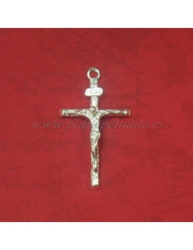 Cruz de plata con Cristo 3.50 cm
