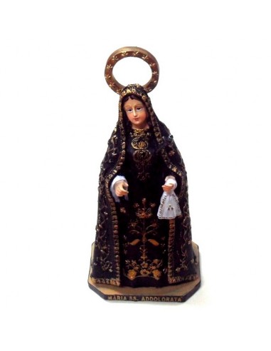 Virgen Dolorosa en resina 20 cm