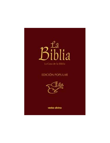 Edición de la Biblia con el texto bíblico de La Casa de la Biblia, ricas introducciones a los grupos de libros bíblicos y a cad