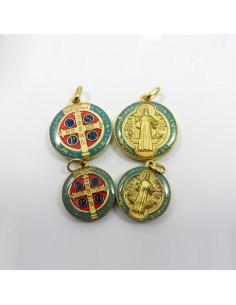 Medalla de San Benito
Disponible en 3 acabados
Medida: 2.5 cm 
