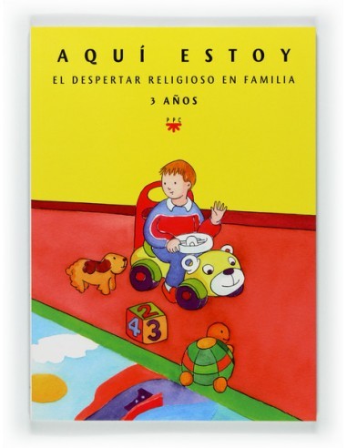 Cuaderno número 5 sobre el despertar religioso en familia. Ofrece información sobre la evolución del niño de 3 años, invitando 