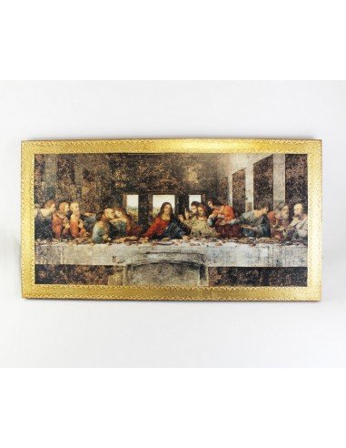 Cuadro de la Santa Cena
Medida: 24 x 25 cm